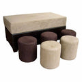 Storage Ottoman Set of 6 X744