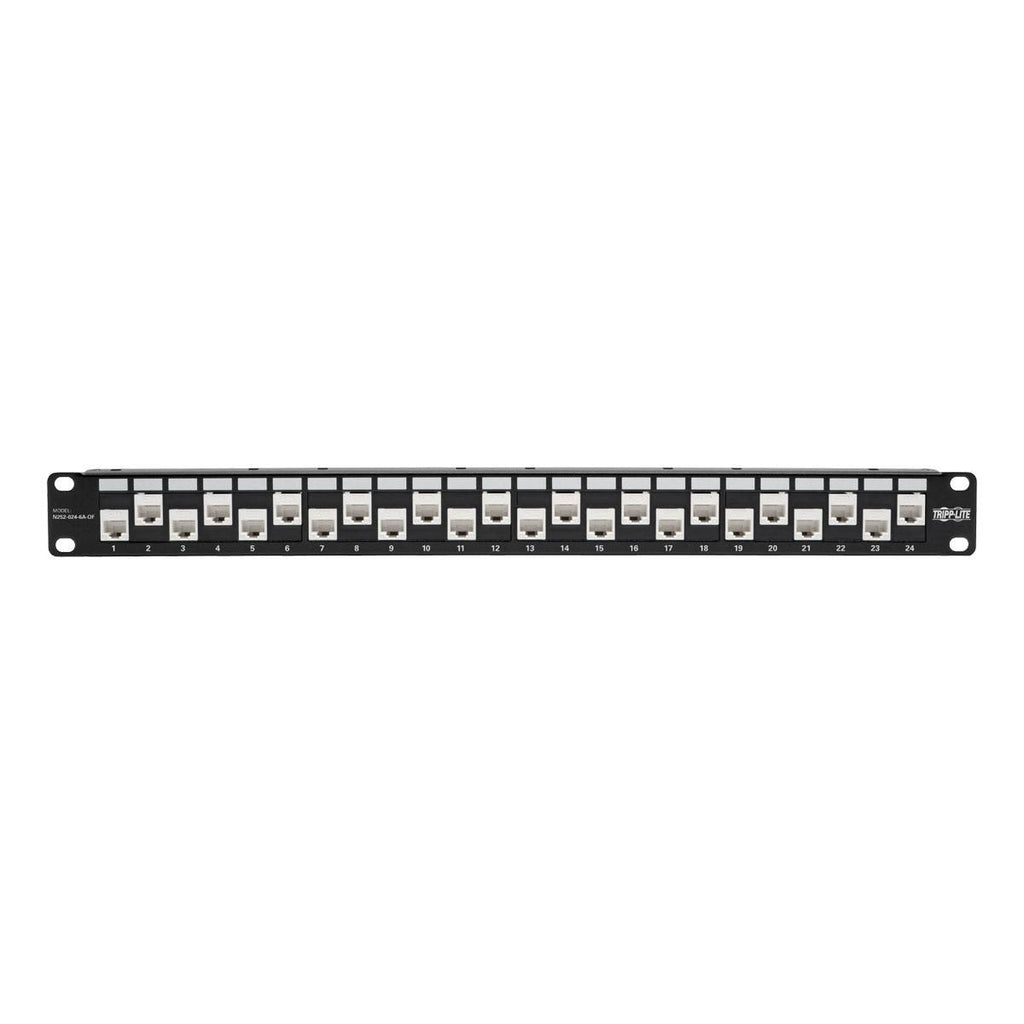 24-Port Cat6a Cat6 Cat5e Patch Panel Q23648