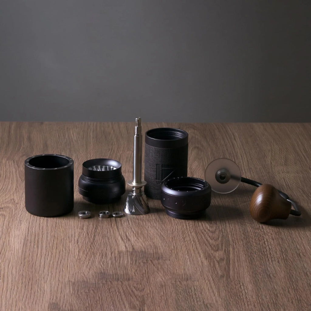Manual Coffee Grinder Iron Gray Conical Burr F925