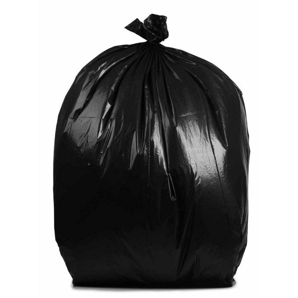 65 Gallon Black 3 Mil Contractor Bags Q3131