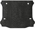 Black Cargo Liner Rear Floor Mat TPE Cargo Tray All Weather Protector D1697