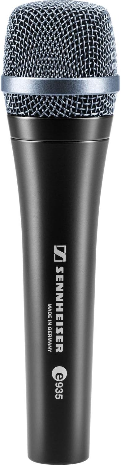 Handheld Cardioid Dynamic Microphone with 5-Channel Compact Mixer & XLR Cable F5612