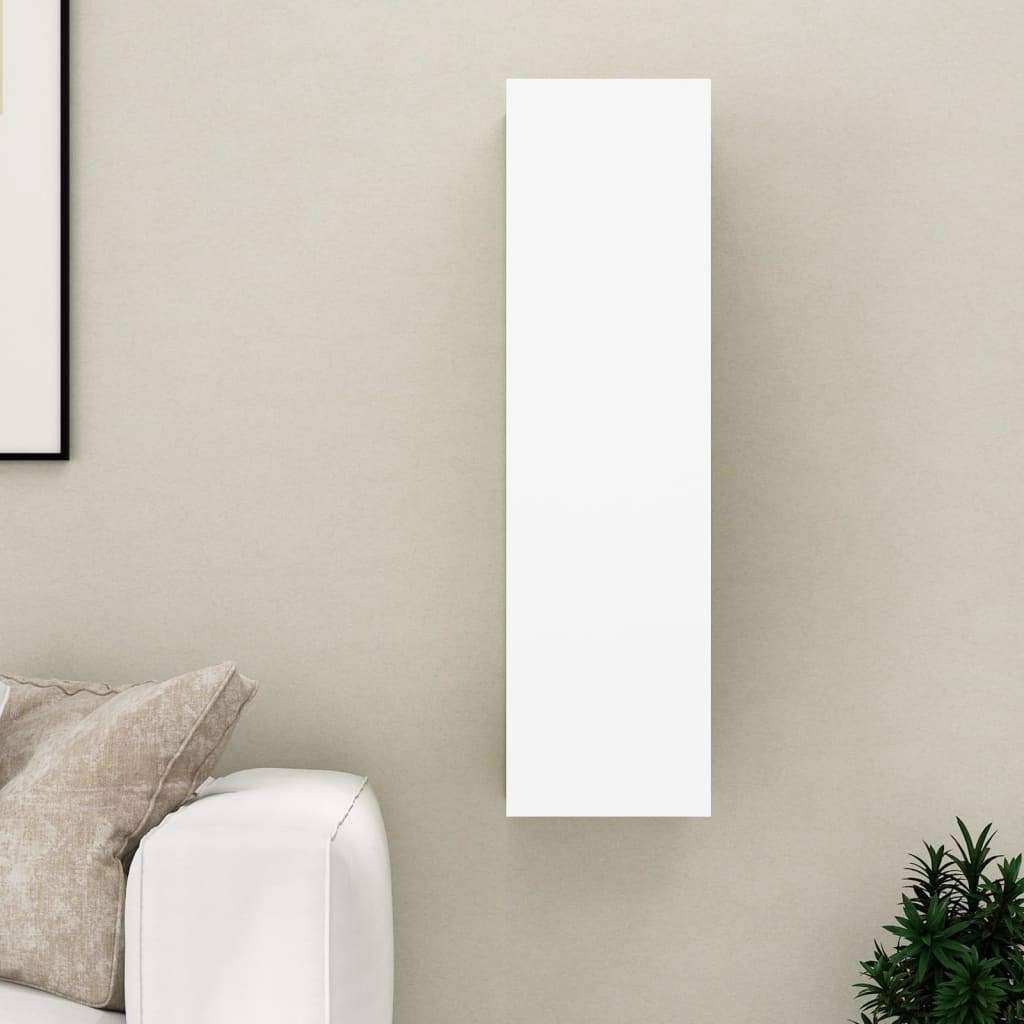 White and Sonoma Oak Chipboard TV Cabinet N62802