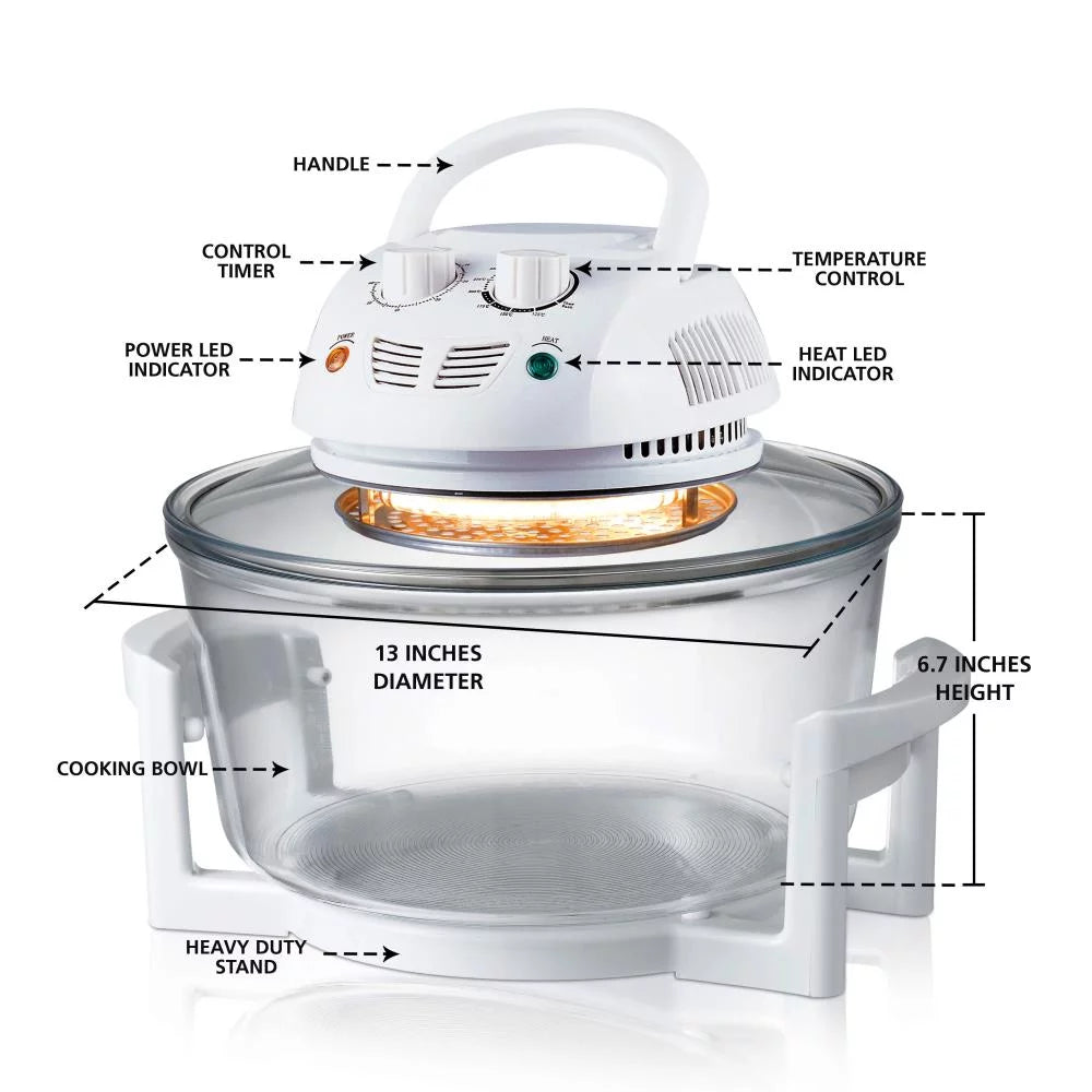 Halogen Oven Air-fryer Infrared Convection Cooker N899969