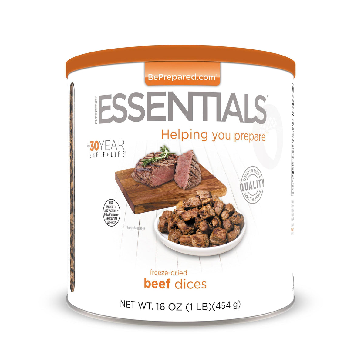 Freeze-Dried Beef Dices (Cooked) Large Can V7945