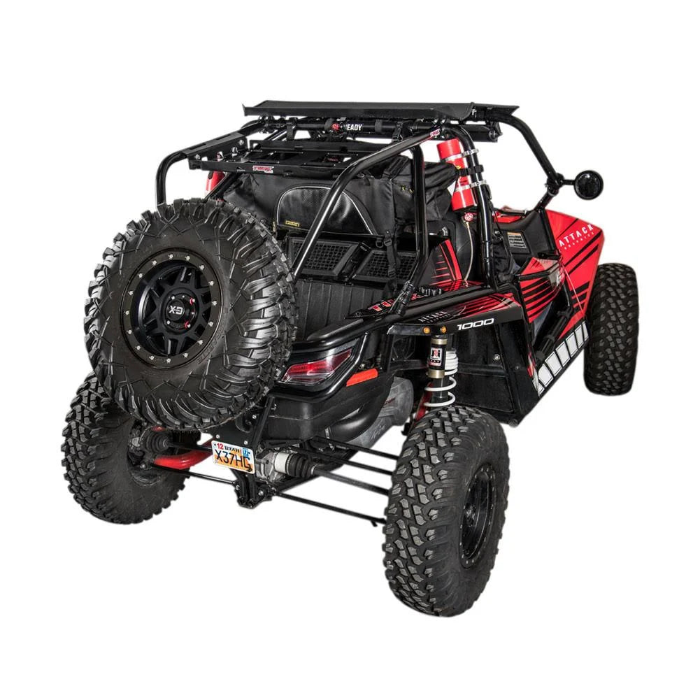 UTV Rear Bumper, Cargo Rack, and Spare Tire Carrier N383