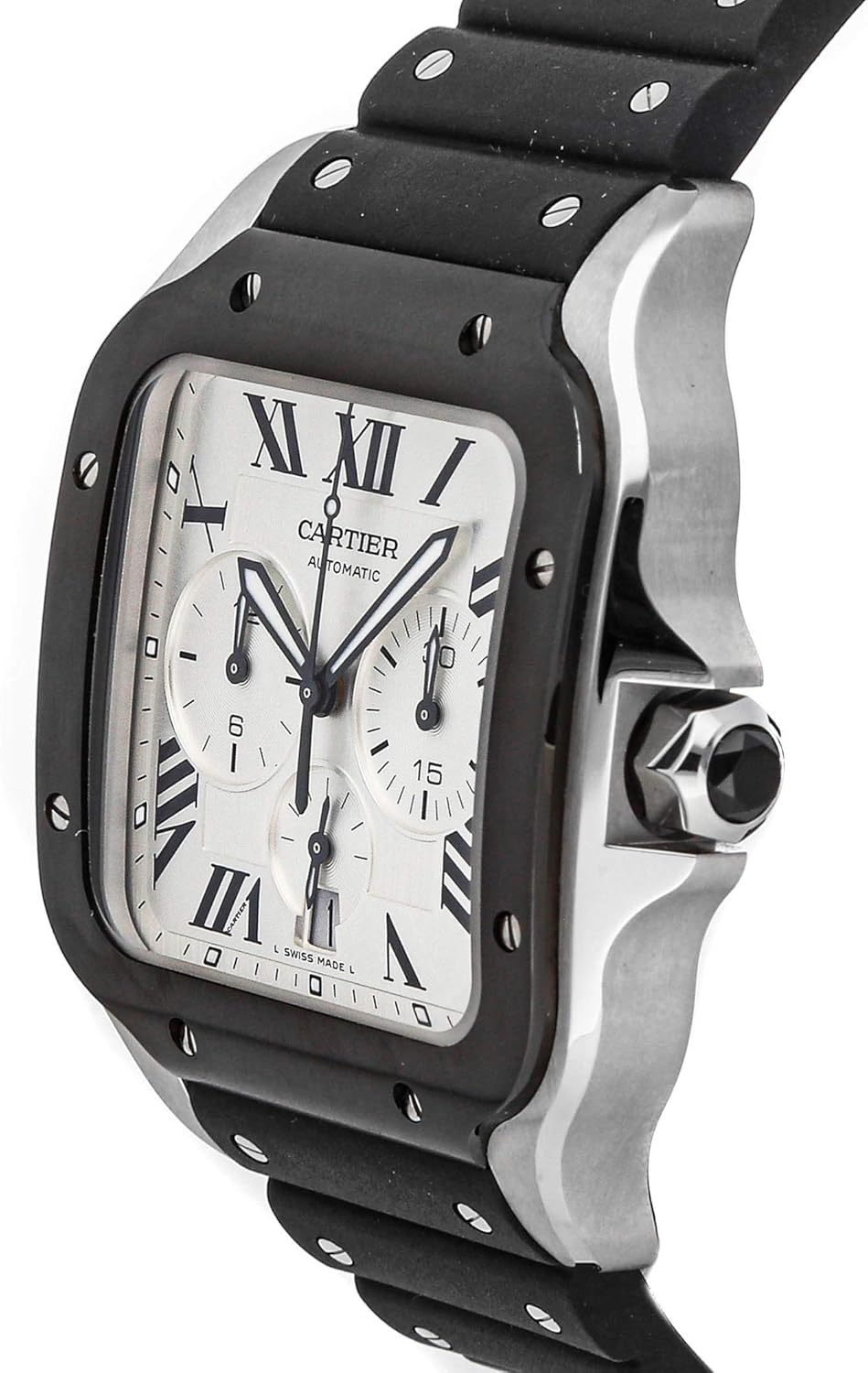 Silver Dial Chronograph Men's Watch D90083
