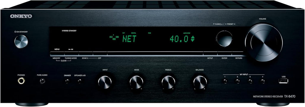 2 Channel Stereo Receiver with Wi-Fi, Bluetooth, Phono S356947