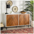 58x22 Modern Wood Buffet Storage Cabinet N13242