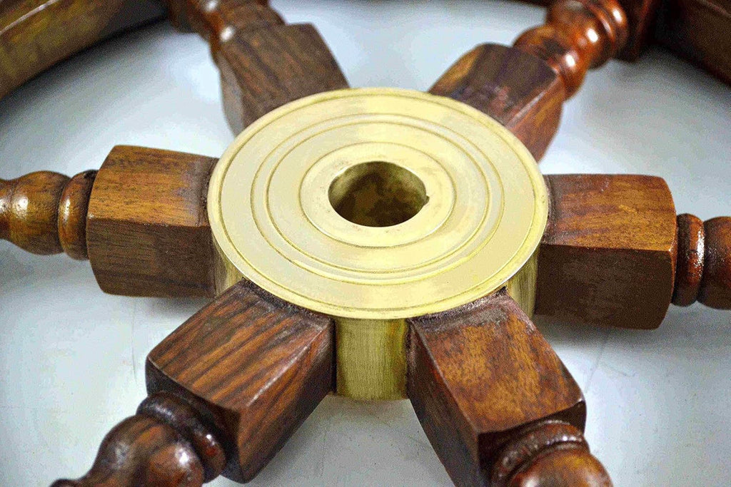 Wooden Ship Wheel 24 inch J28402
