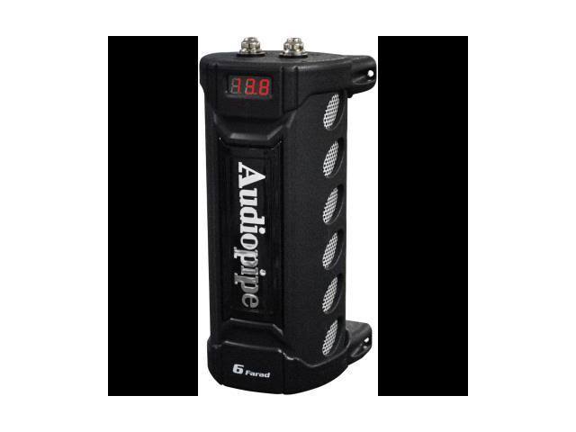 Black 6 Farad Capacitor with Digital Display P2092