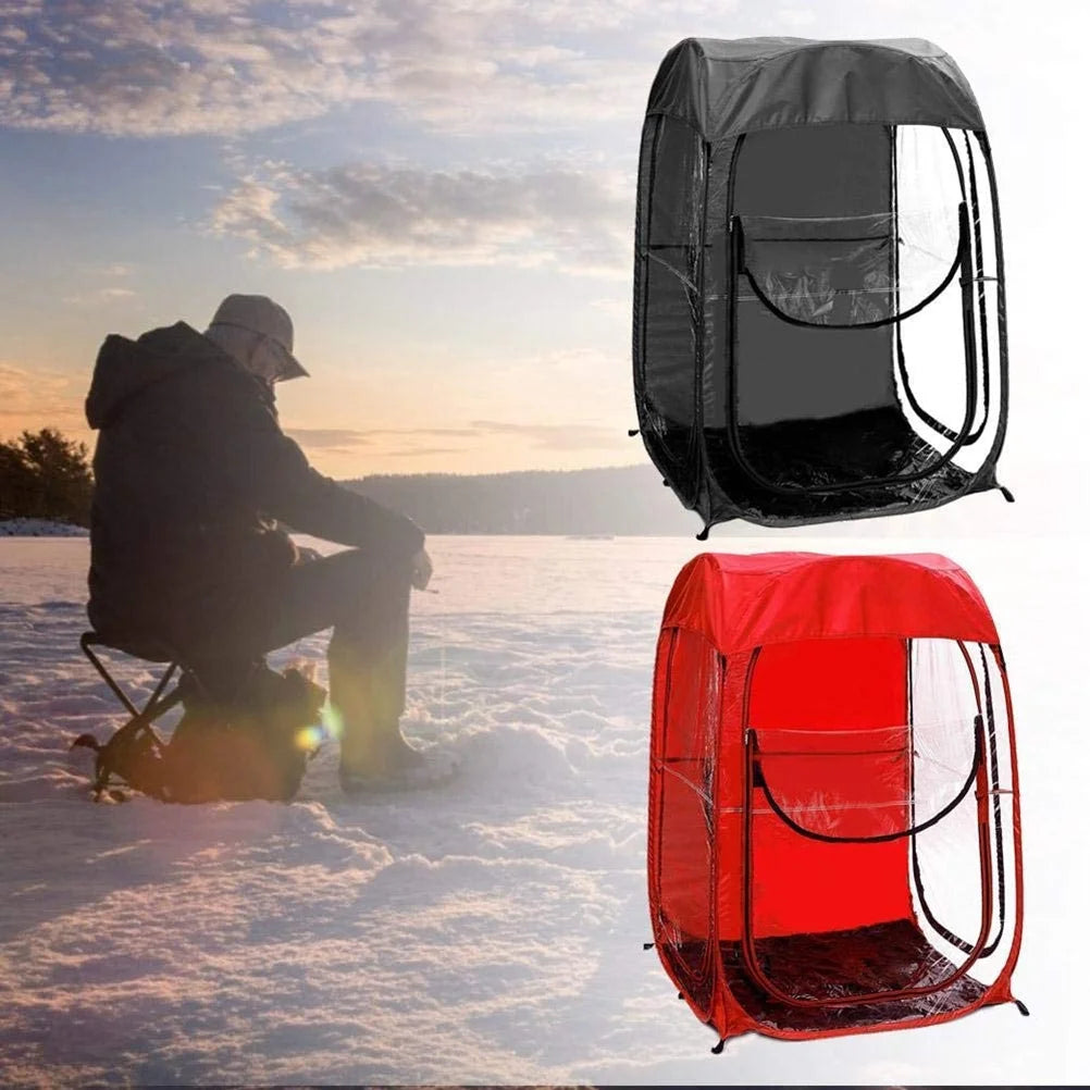 Outdoor Sport Events Watching Tent Fishing Canopy Single Portable Pop-up 1 Person Tent for Camping Beach Z90349