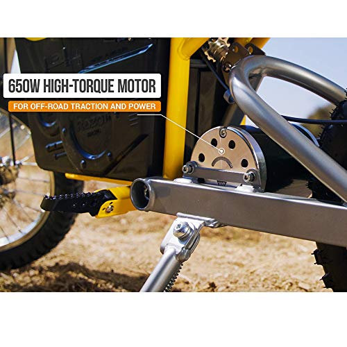 Yellow Electric Motocross Off-road Bike A642804