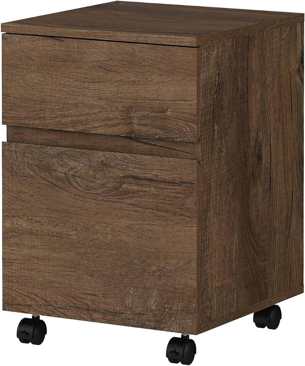 Rustic Brown File Cabinet Q4617