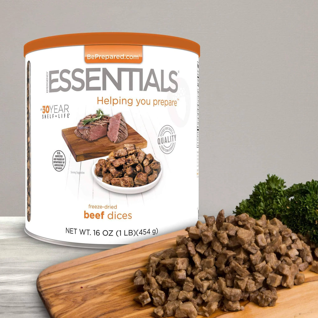 Freeze-Dried Beef Dices (Cooked) Large Can V7945