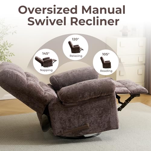 Beige Oversized Power Lift Recliner Chair with Massage and Heat I51673