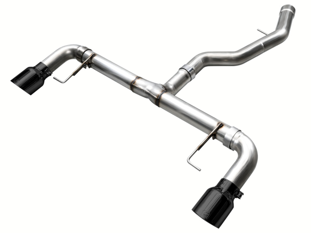 Diamond Black Axle Back Exhaust W600