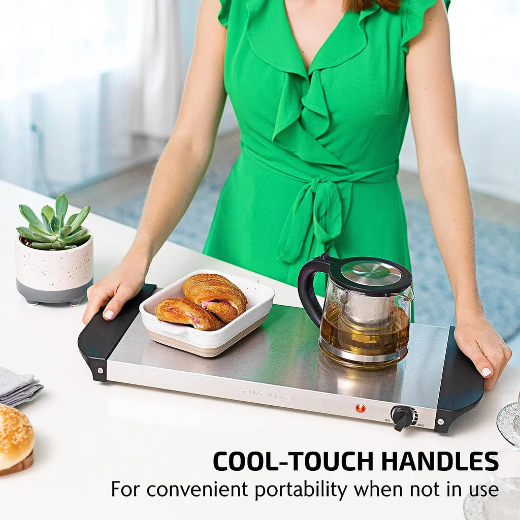 Silver Electric Warming Tray E628534