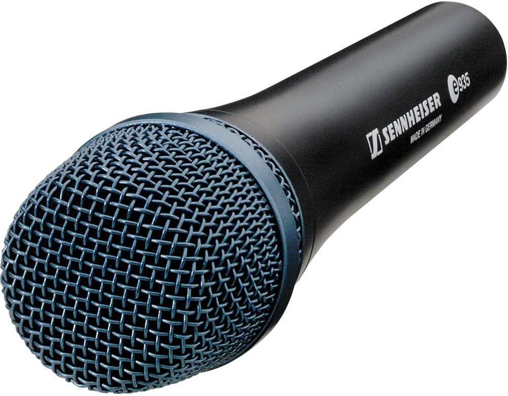 Handheld Cardioid Dynamic Microphone with 5-Channel Compact Mixer & XLR Cable F5612