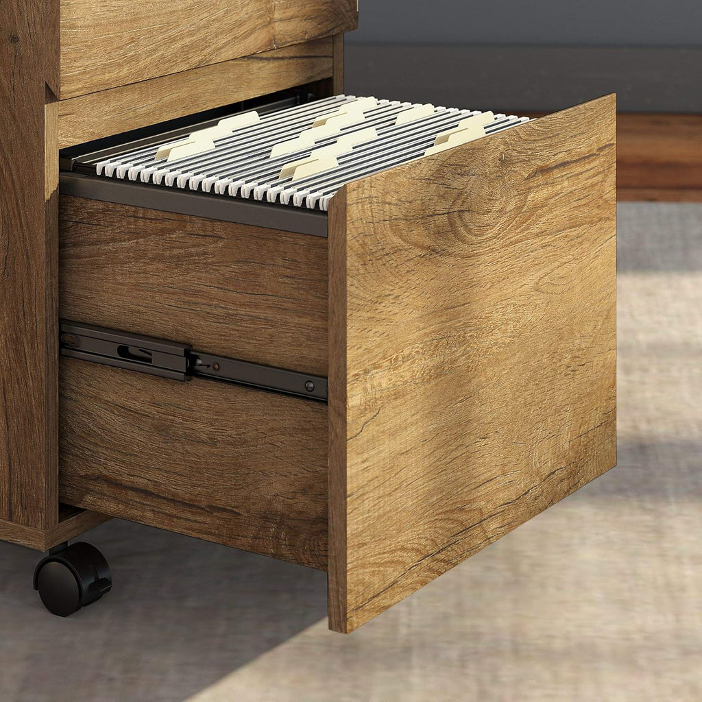 Rustic Brown File Cabinet Q4617