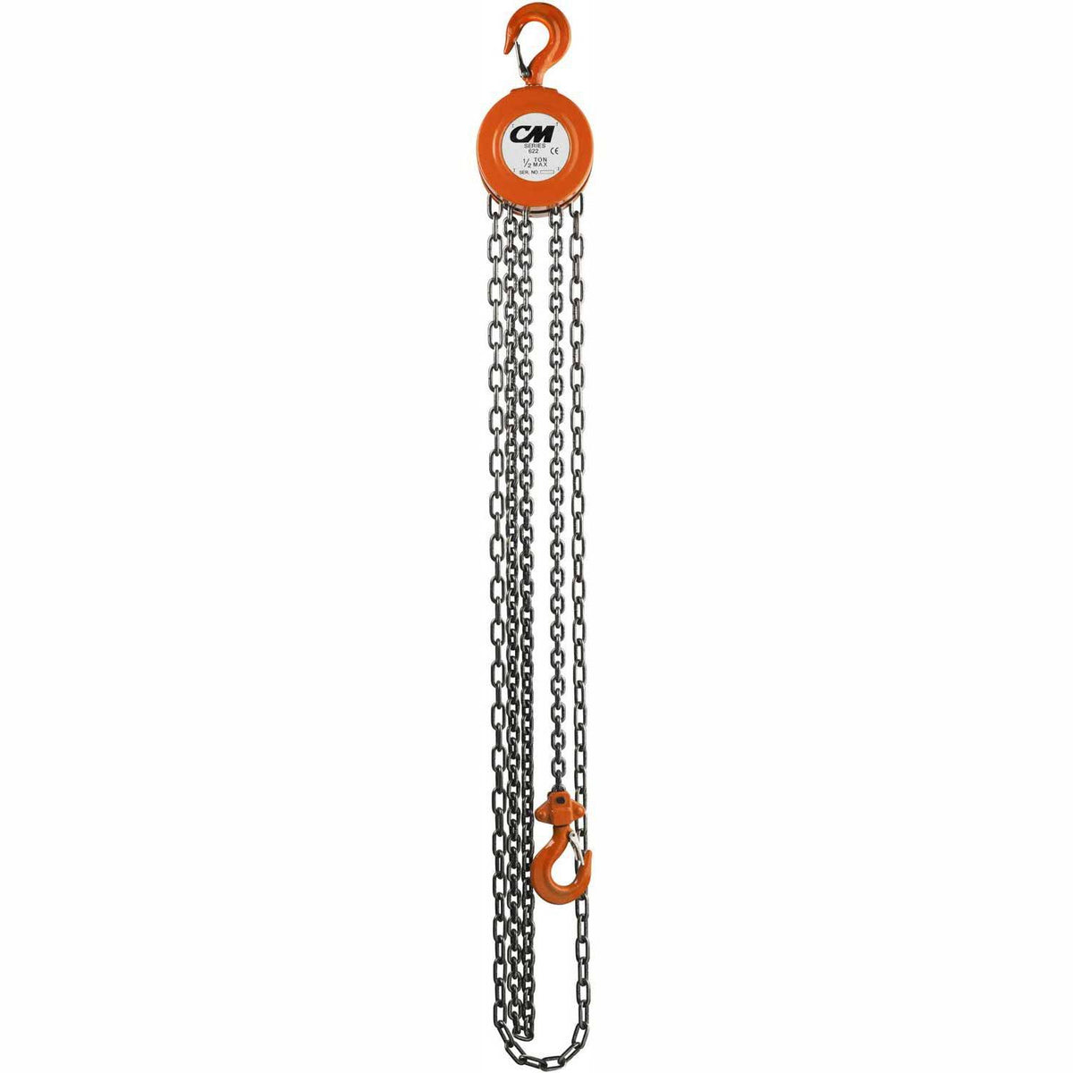 1/2 Ton 10' Lift Hand Chain Hoist Y103286