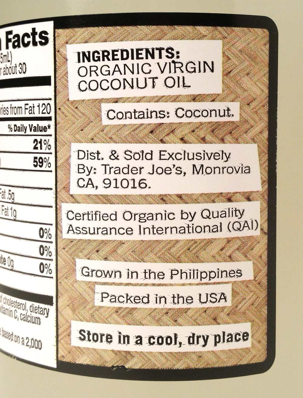 Organic Virgin Coconut Oil, 16 fl oz G53841