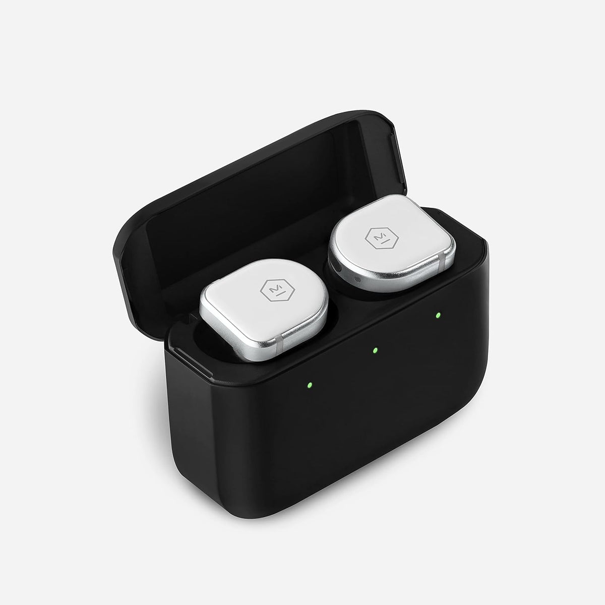 True Wireless Earphones White Ceramic Stainless Steel Case E214771