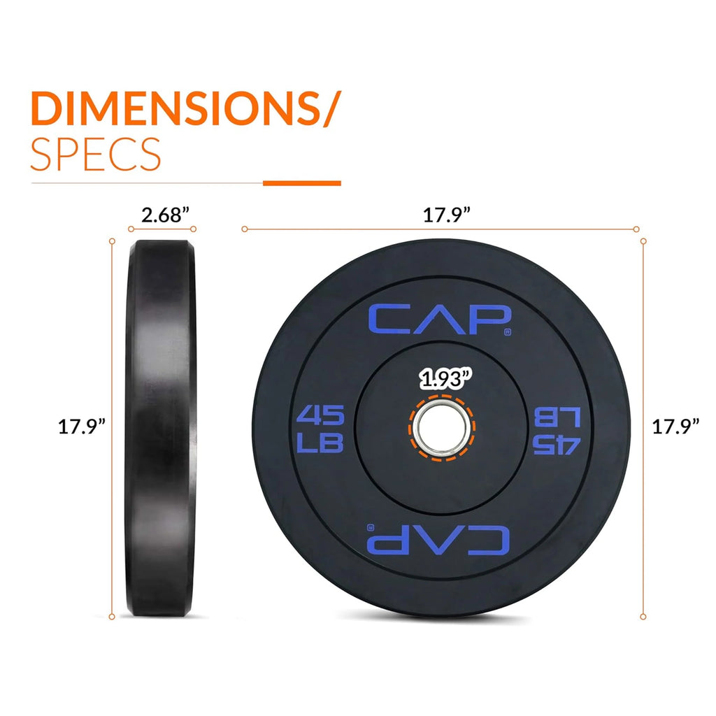 Olympic Rubber Bumper Plates O124