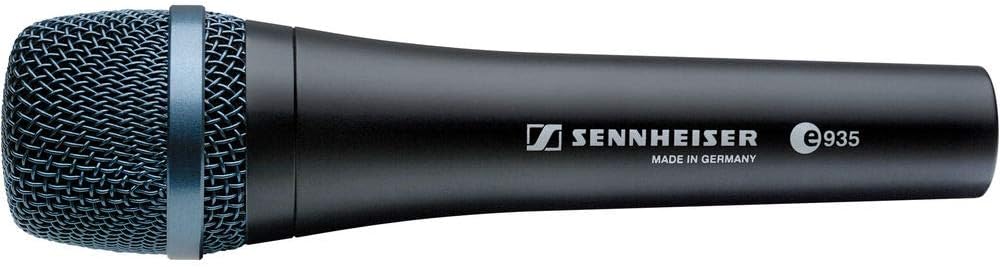 Handheld Cardioid Dynamic Microphone with 5-Channel Compact Mixer & XLR Cable F5612