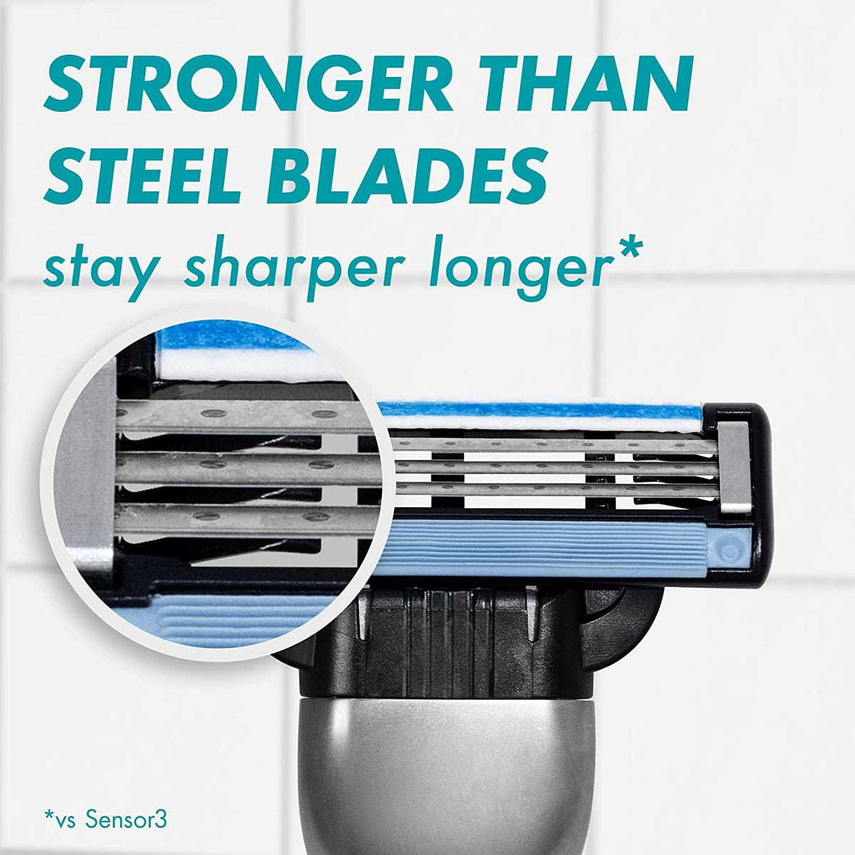 Mach3 Razor Handle + 5 Blade Refills G8572