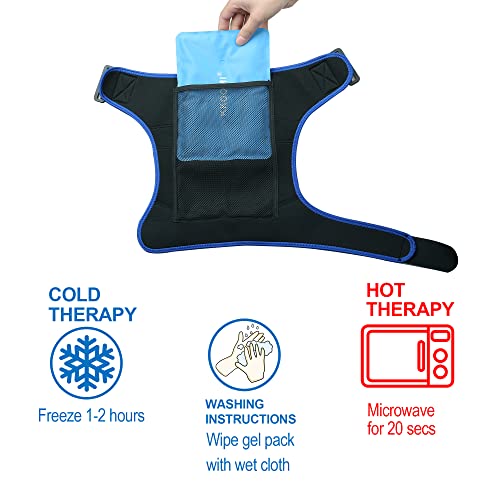 Shoulder Brace Gel Ice Pack P953372