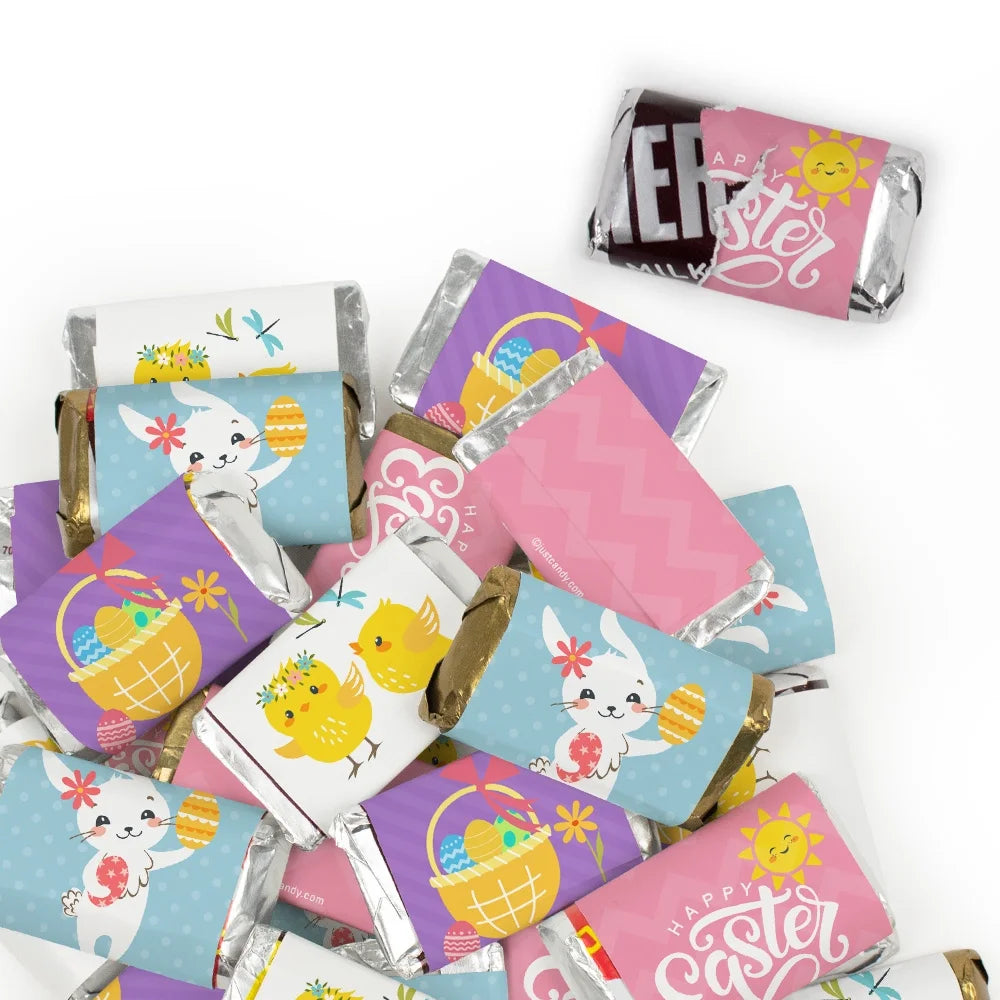 164 Pcs Easter Candy Favors Miniatures Chocolate E654