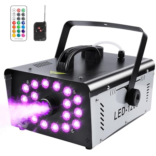 1200W Fog Machine with 18 Lights G4016