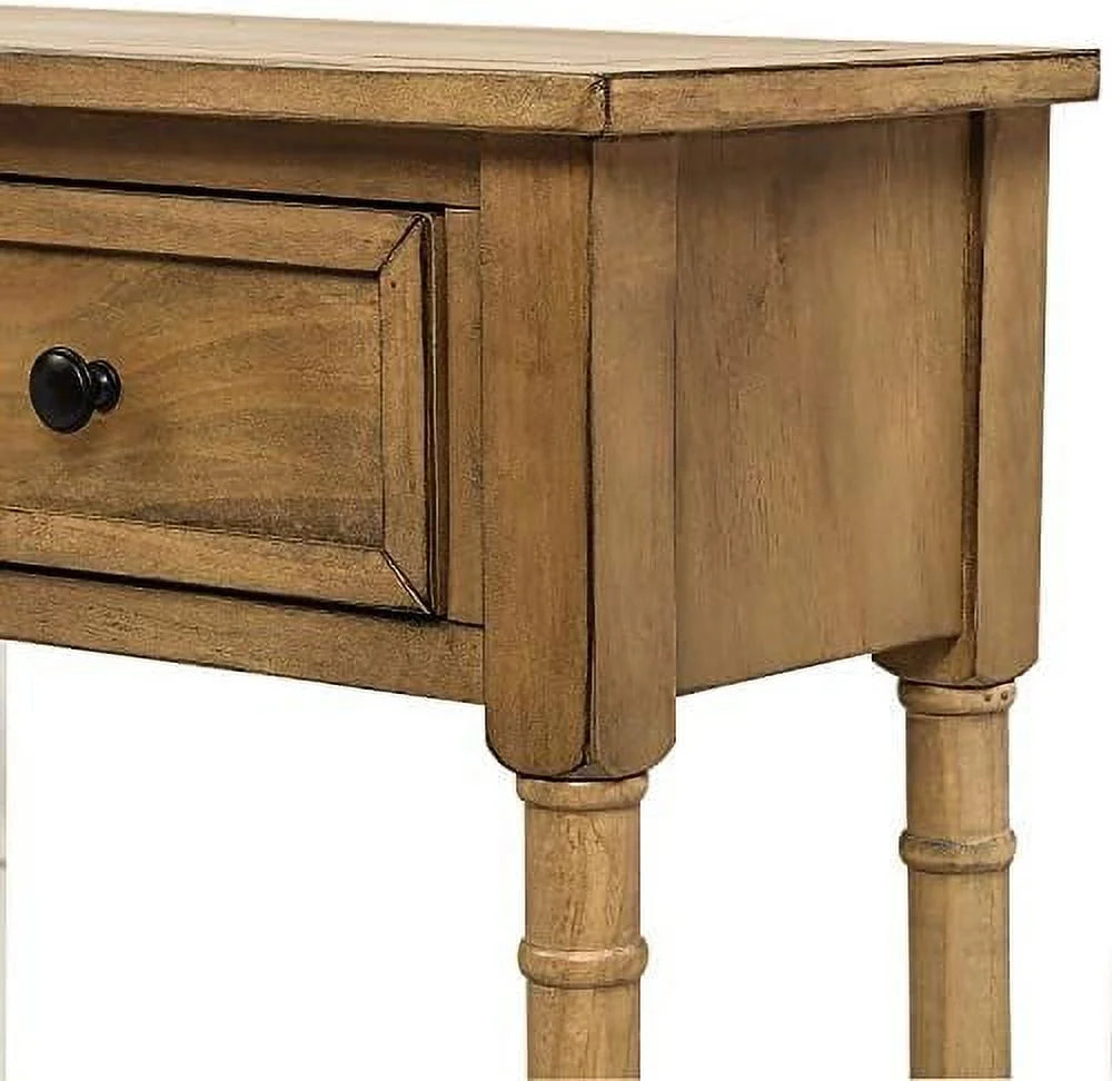 Solid Wood Console Table with 2 Drawers Z84793