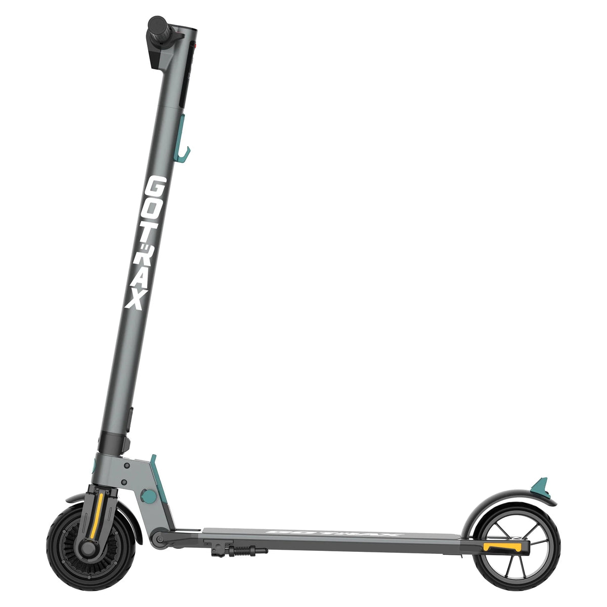 Foldable Electric Scooter with 6 Tires, 200W 12mph, Gray A682488