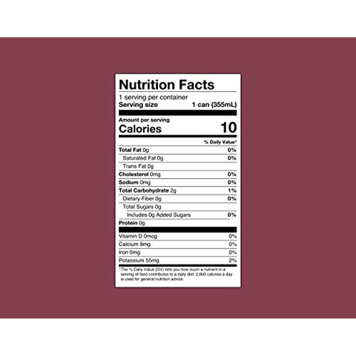 Elderberry Maqui Sparkling Botanicals Sparkling Water - Organic, Unsweetened, Caffeine Free - 12 Oz (Pack Of 12) H733784
