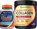 Multi Collagen Peptides Powder 16oz and Multi Collagen Capsules 90 Caps Z9899