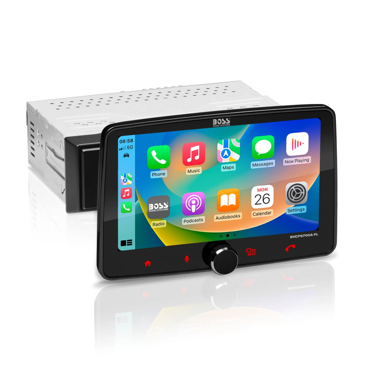 Single Din 7 Inch Touchscreen Car Stereo with Apple CarPlay Android Auto Bluetooth R86780