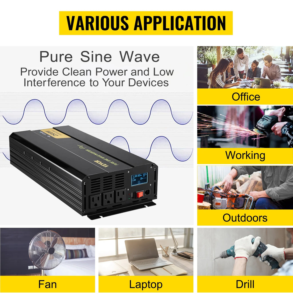 2500 W Pure Sine Wave Inverter M483
