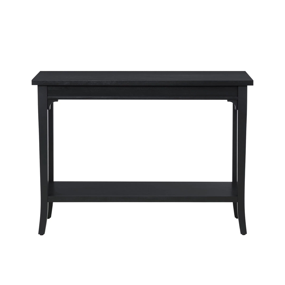 Console Table with Lower Shelf and Solid Wood Frame J410671