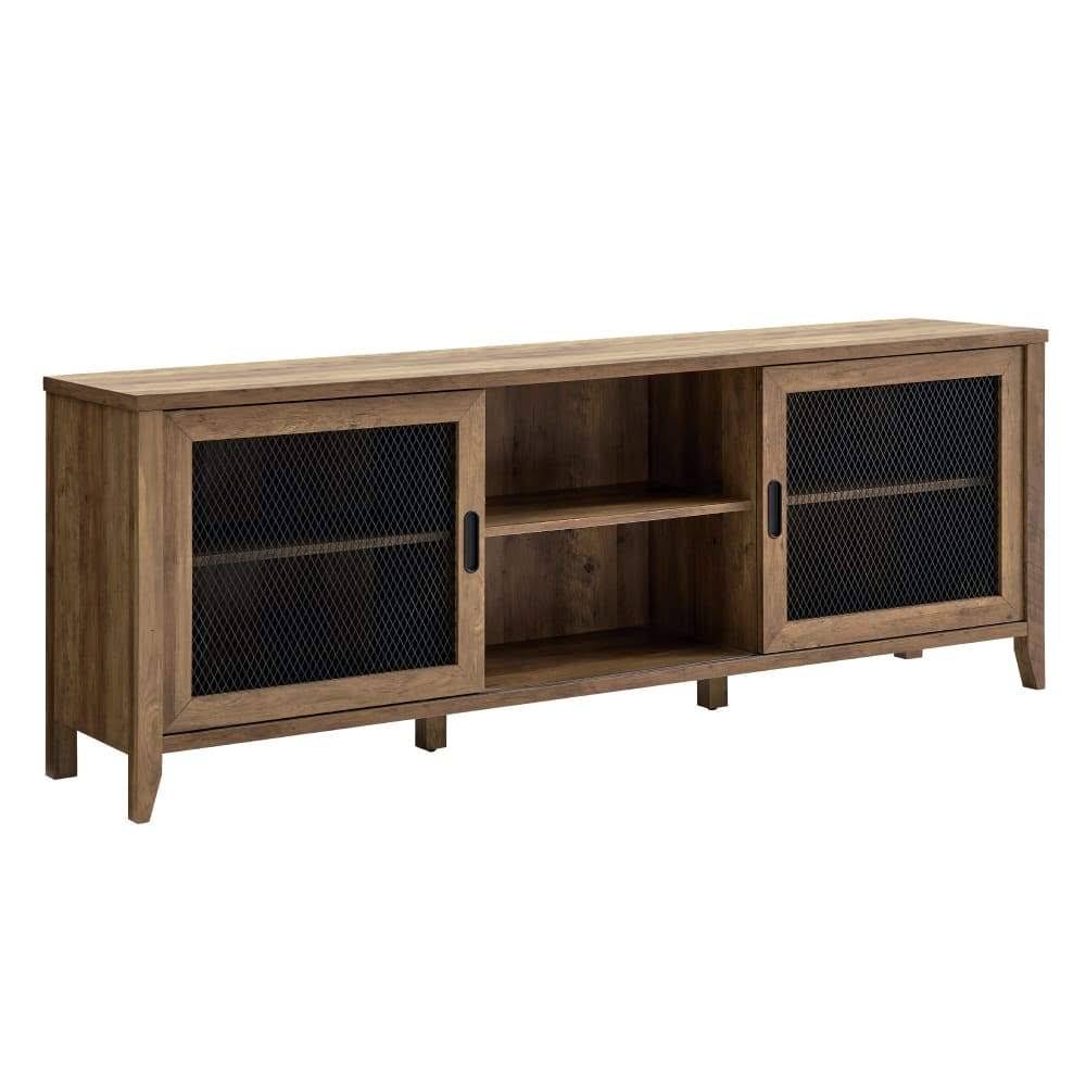 Industrial Sliding Mesh Door TV Console D58800