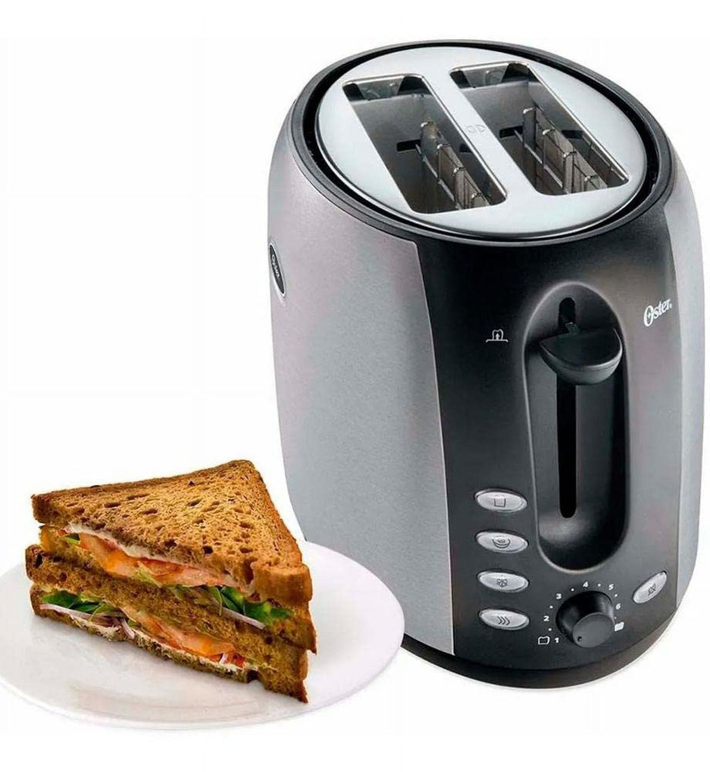 2 Slice Brushed Stainless Steel Toaster F53882