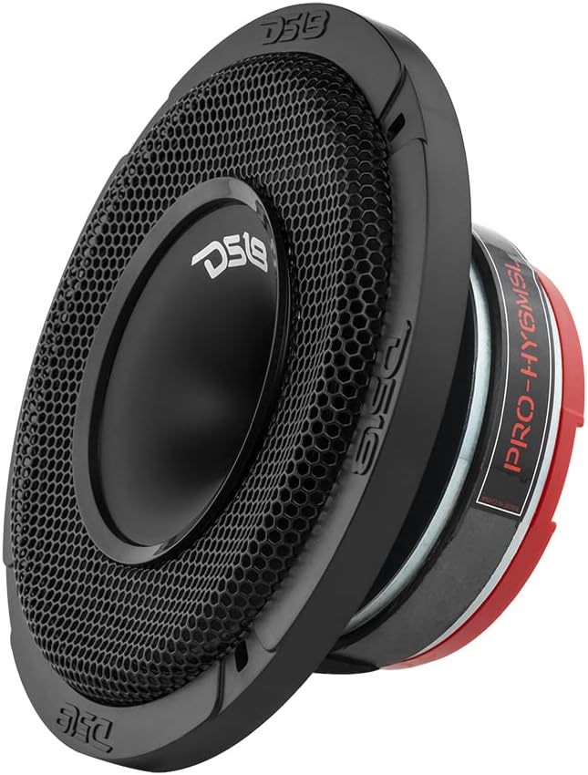 6.5" Shallow Hybrid Mid-Range Car Audio Loudspeaker 300W Max 150W RMS 8 Ohms Pack of 2 G461062
