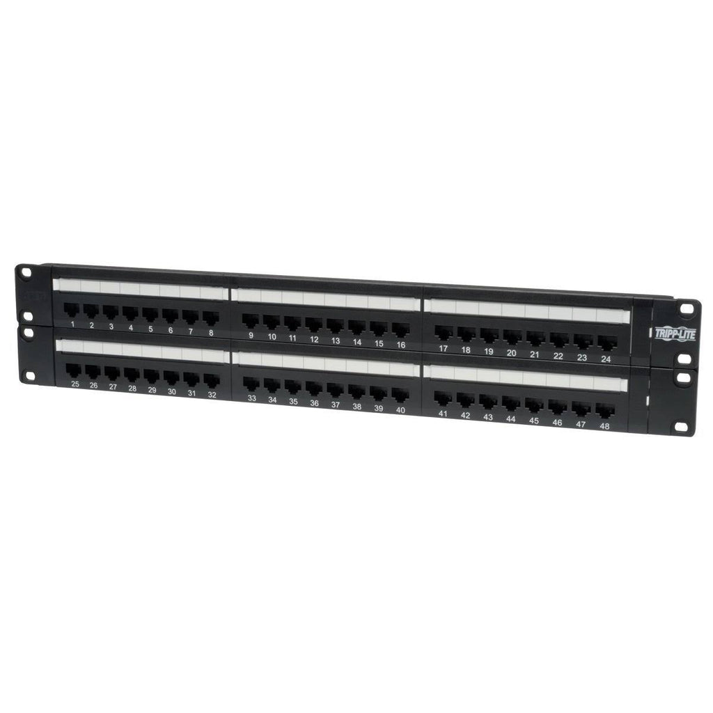 24-Port Cat6a Cat6 Cat5e Patch Panel Q23648