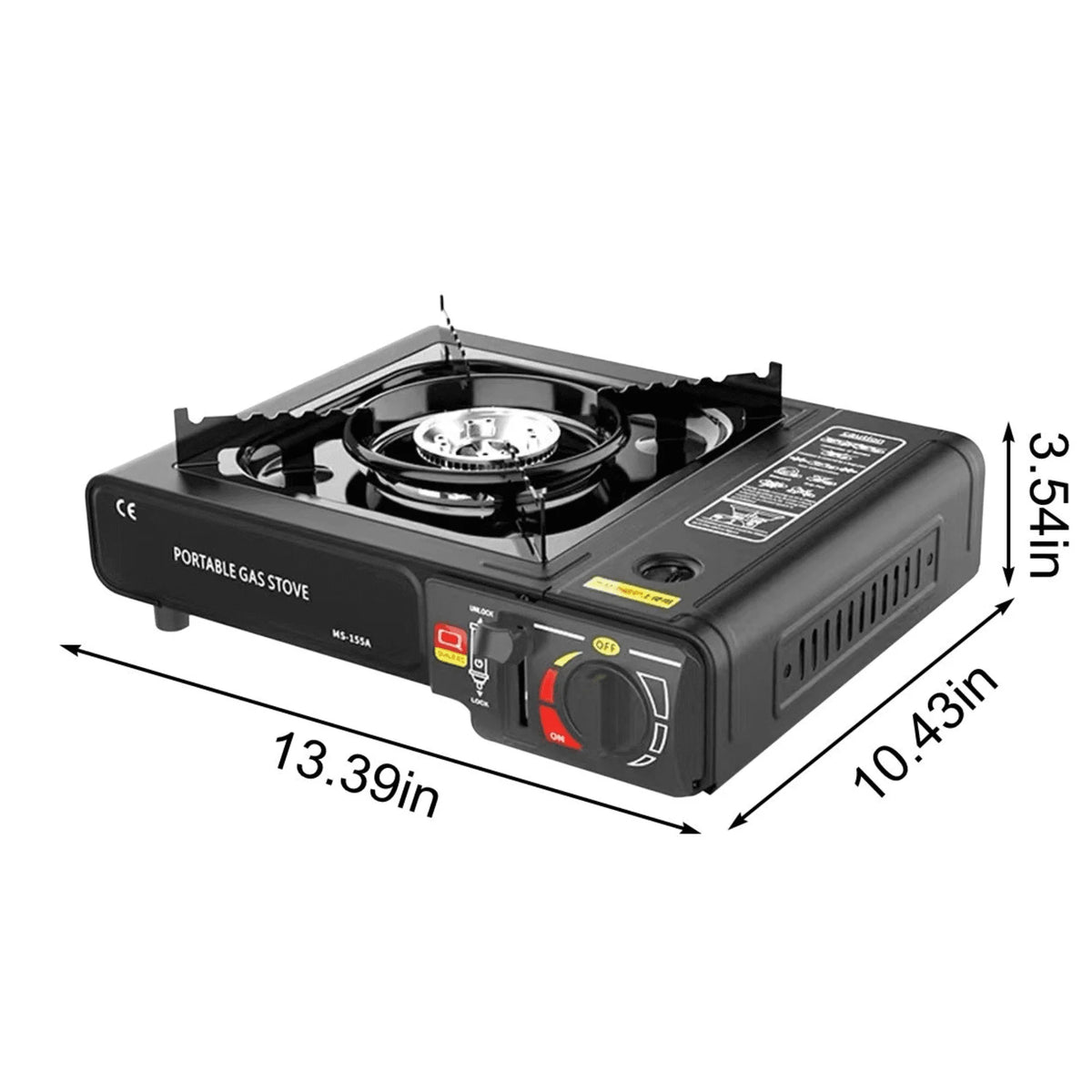 Portable Butane Camping Stove with Carrying Case X23164