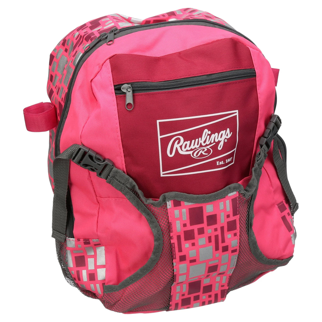 Youth Tball Backpack Equipment Bag, Black G885