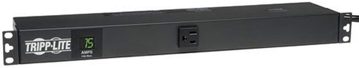 Metered PDU, 15A, 13 Outlets, 120V, 15 ft. Cord, 1U Rack-Mount Power R215161