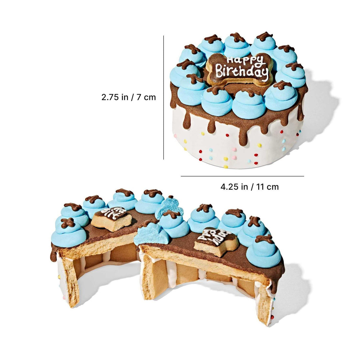Dog Birthday Cookie Cake N16640