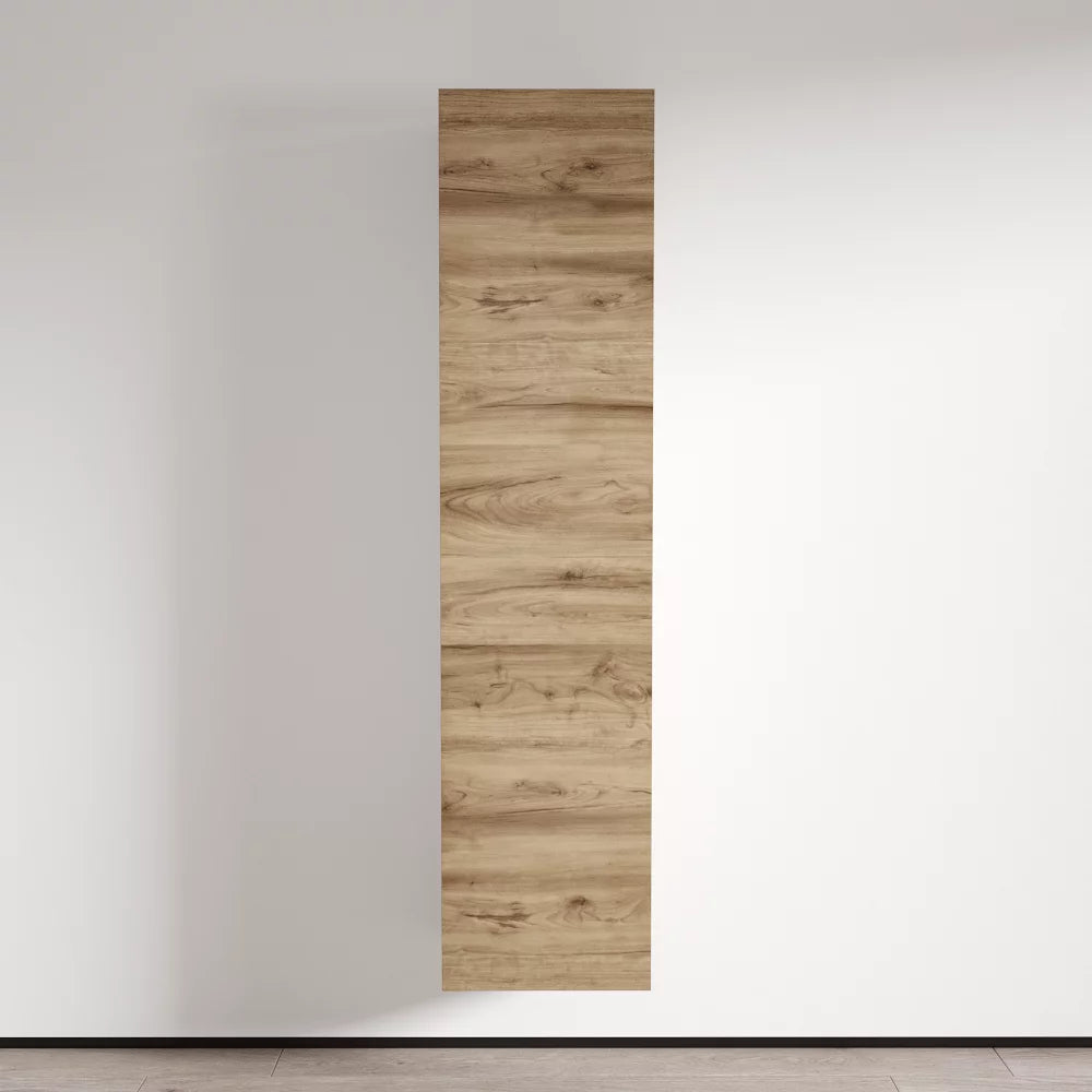 Oak Modular Wall Mounted Floating Bookcase Cabinet B2549