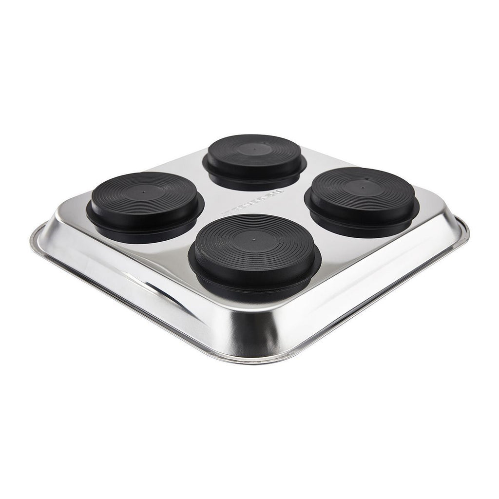 10-1/2 in. x 11-1/2 in. Magnetic Stainless Steel Parts Tray I16475